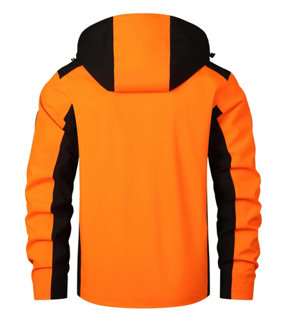 Abrigo Casual de Montañismo para Otoño e Invierno Naranja